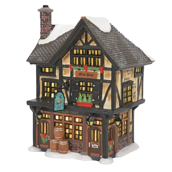 Department 56 Dv, Ye Olde Goat Pub, 6011392M Dickens Village Cheap