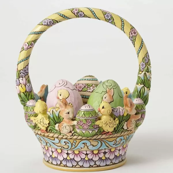 Enesco Easter Basket W/3 Eggs 12Th Annual Store