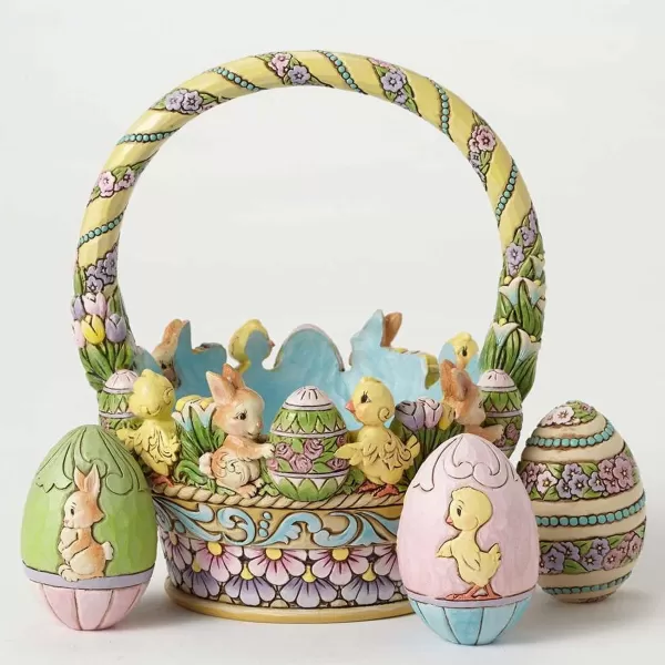 Enesco Easter Basket W/3 Eggs 12Th Annual Store