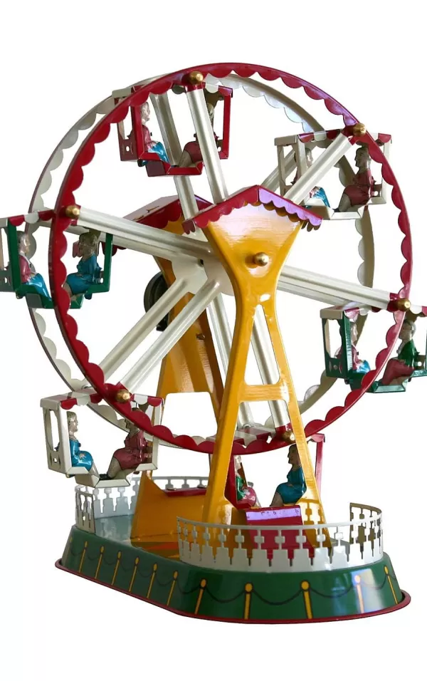 Alexander Taron Ferris Wheel, German Collectible Tin Toy< Rm700 Clearance