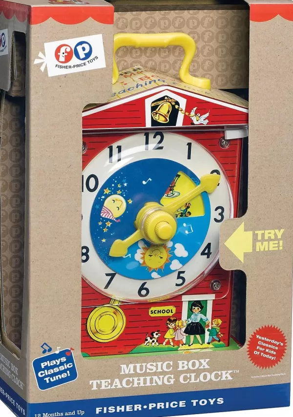 SCHylling Fisher Price, Classic Teaching Clock, 1698 Cheap