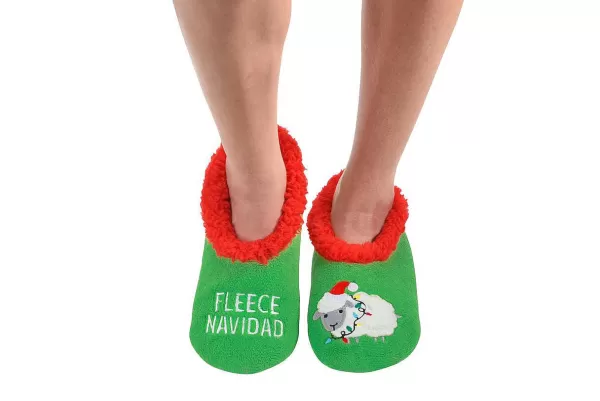 Snoozies, Inc Fleece Navidad Snoozies Outlet