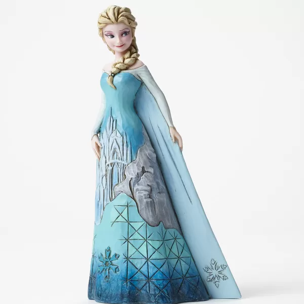 Enesco Frozen Elsa With Ice Castle Dress New