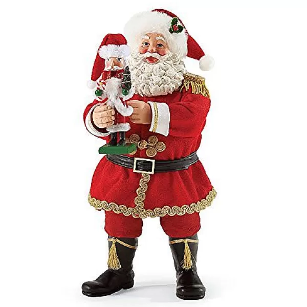 Department 56 Go Nuts, Santa With Nutcracker 11" Shop