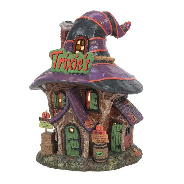 Department 56 Ha, Trixie'S Tricks & Treats, 6011438, Halloween Village Store