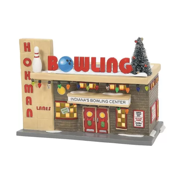 Department 56 Hohman Lanes Bowling, 6007724, A Christmas Story Shop