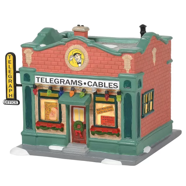 Department 56 Hohman Telegraph Office, 6005576 A Christmas Story, Shop