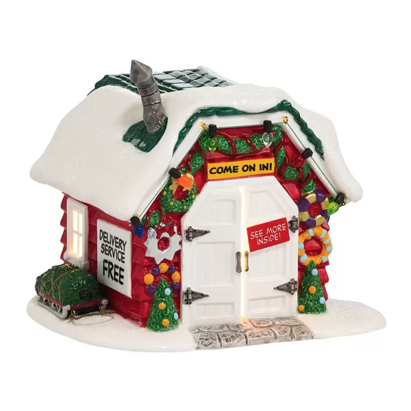 Department 56 Holiday Tree Lot, 4038639, Peanuts Village Discount