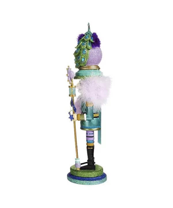 Kurt S Adler Hollywood Nutcrackers Peacock Hat Nutcracker, Ha0476< Hollywood, Kurt Adler Online