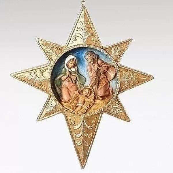 Fontanini Holy Family Star Ornament Wafer, , 56356 Cheap