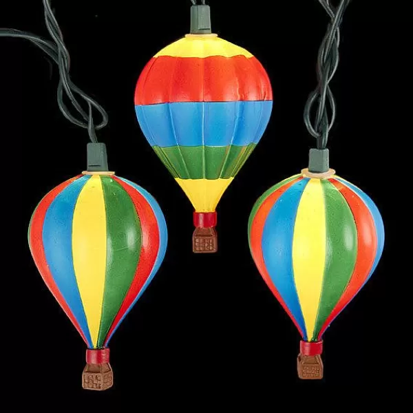 Kurt S Adler Hot Air Balloon Light Set 10/L, Ul4292 Shop