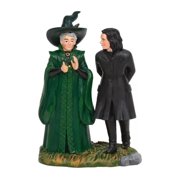 Department 56 Hp Snape & Mcgonagall, 6003331, Harry Potter Fashion