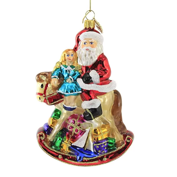 Huras Family Huras, Santa On Rocking Horse, Doll Christmas, S229 Best