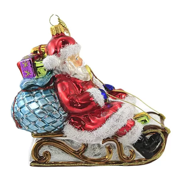 Huras Family Huras, Santa On Sleigh Christmas Toboggan, S611 Best