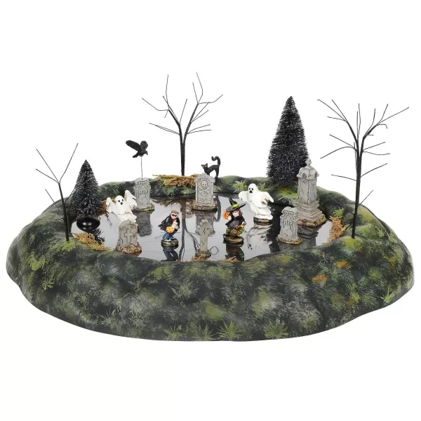 Department 56 Hv, Animated Ghosts In Graveyard, 6005552, Halloween Village Sale