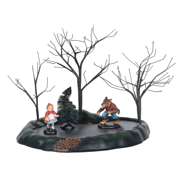 Department 56 Hv, Animated Little Red Riding Hood, 6005553, Halloween Village Sale