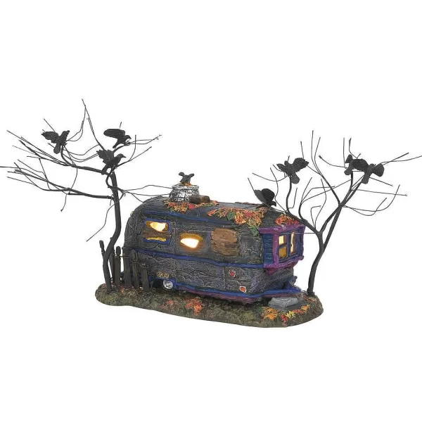 Department 56 Hv, Cackling Crow Caravan, 6007791, Halloween Village Best Sale