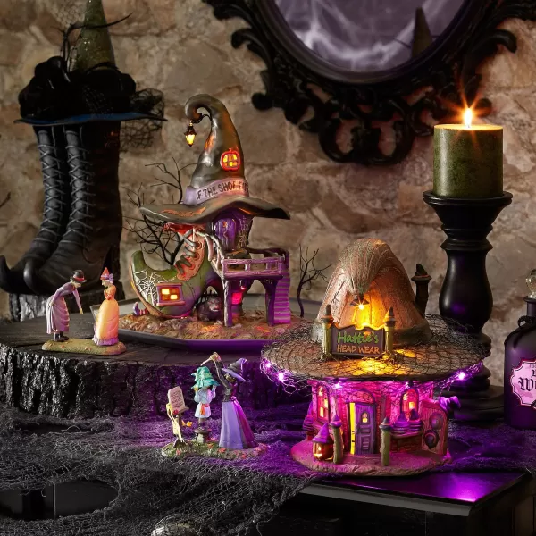 Department 56 Hv, Esmeralda'S Shoe Shop, 6000660, Halloween Village Shop