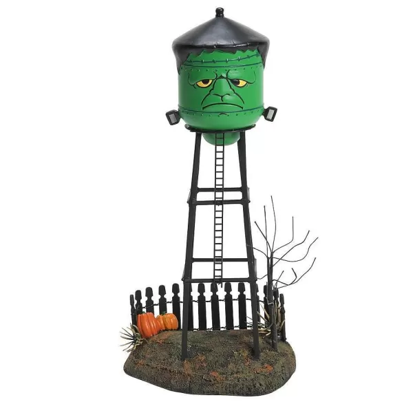 Department 56 Hv, Frankenstein'S Water Tower, 6007706, Halloween Village Cheap