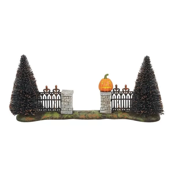 Department 56 Hv, Halloween Gate, 6007707, Halloween Village Best Sale