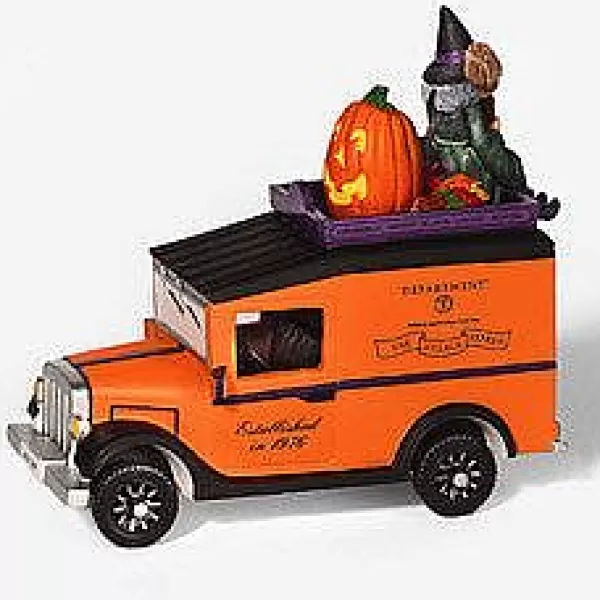 Department 56 Hv, Halloween Village Express Delivery Van, 56.58634, Halloween Village Discount