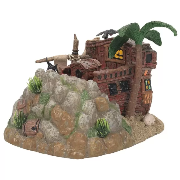 Department 56 Hv, Pirate Haven Hideaway, 6011440, Halloween Village Outlet