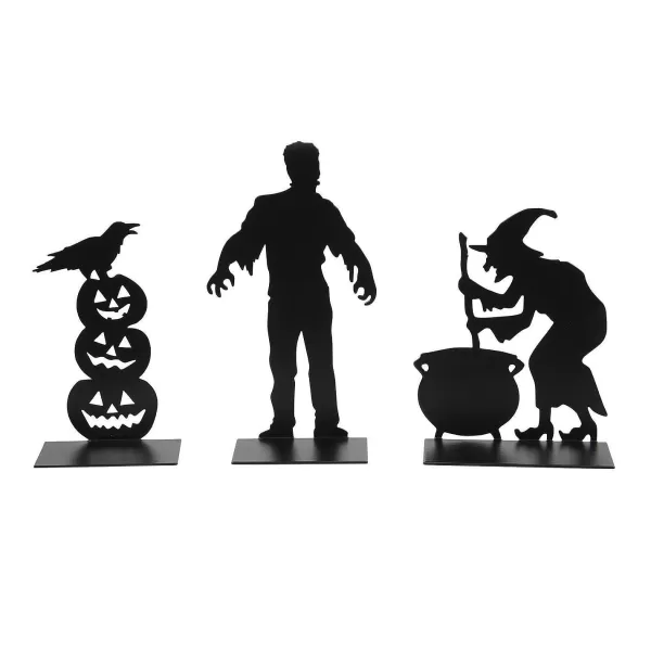 Department 56 Hv, Spooky Silhouettes St/3, 6011479, Halloween Village Fashion