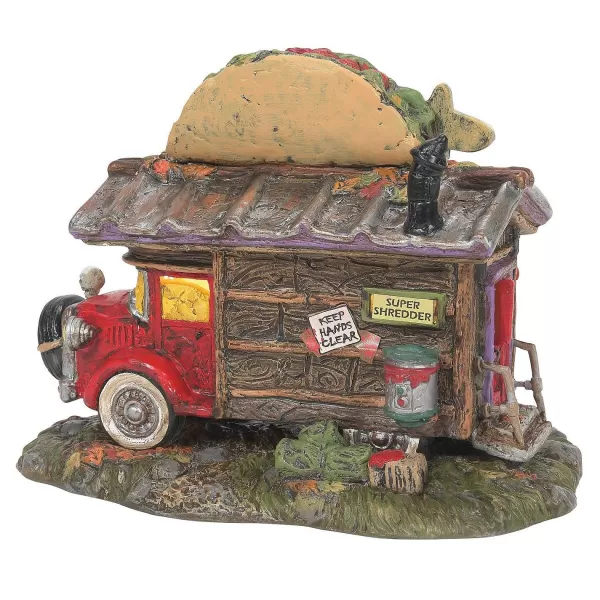 Department 56 Hv, Taco Tombsday Taco Truck, 6011448, Halloween Village Discount