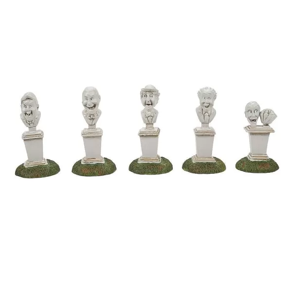 Department 56 Hv, The Singing Busts St/5, 6010469, Halloween Village Flash Sale