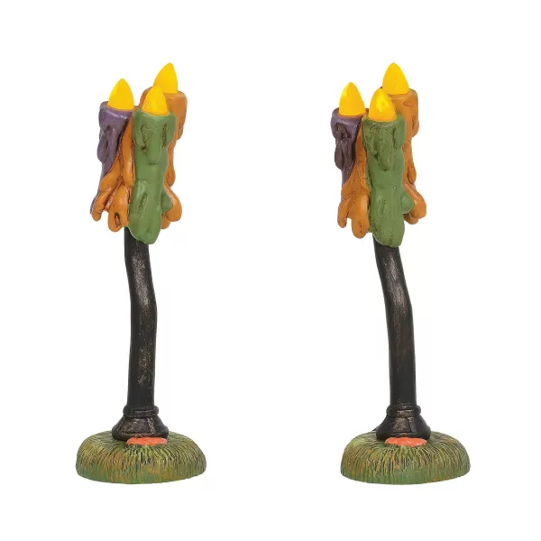 Department 56 Hv, Wicked Wax Lamps, 6003221, Halloween Village Fashion