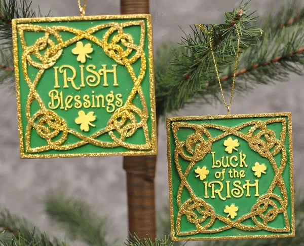 Kurt S Adler Irish Blessing And Luck Of The Irish Plaques Best Sale