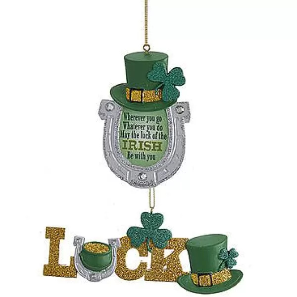 Kurt S Adler Irish Luck Horseshoe Ornament A1730 Best Sale