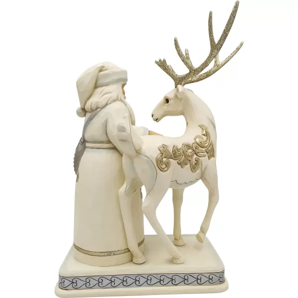 Enesco Jim Shore, Holiday Lustre Santa/Reindeer, 6006615, Heartwood Creek Discount