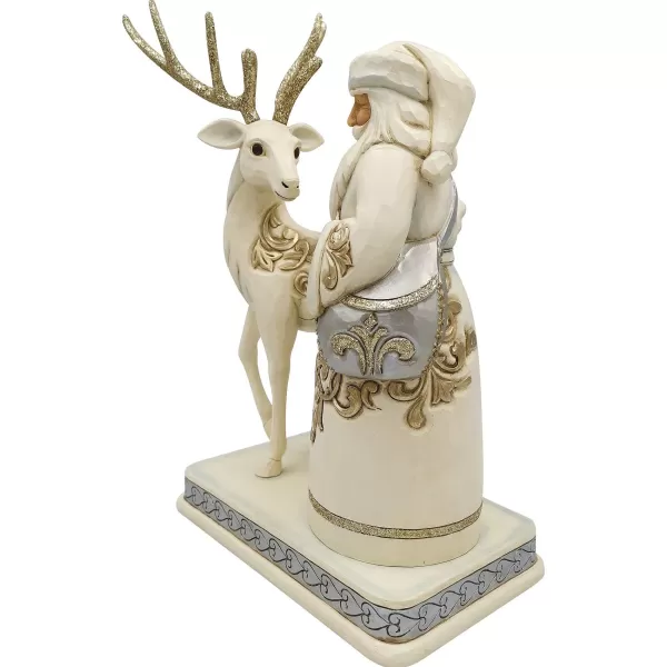 Enesco Jim Shore, Holiday Lustre Santa/Reindeer, 6006615, Heartwood Creek Discount