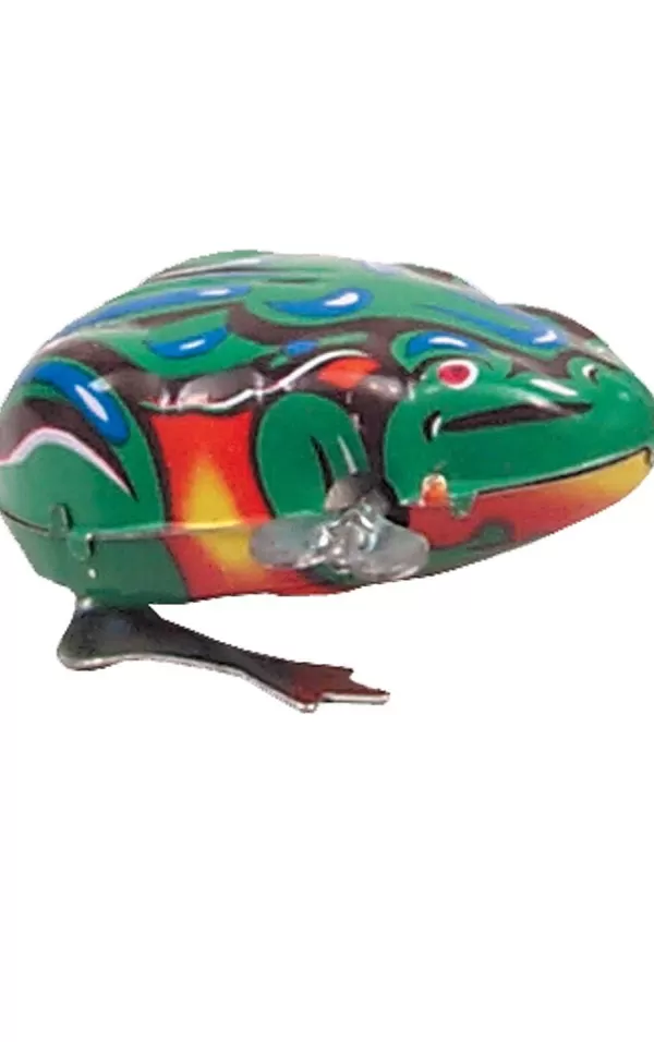 Alexander Taron Jumping Frog, Collectible Tin Toy , Ms002 Cheap