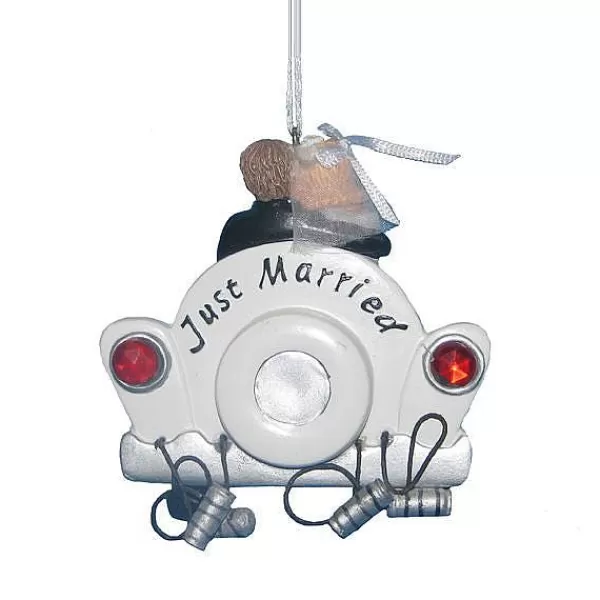 Kurt S Adler Just Married - Ornament For Personalization, W3110 Flash Sale