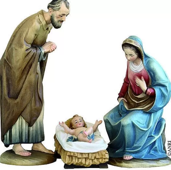 ANRI Woodcarvings Koult - Holy Family Set/3 Discount