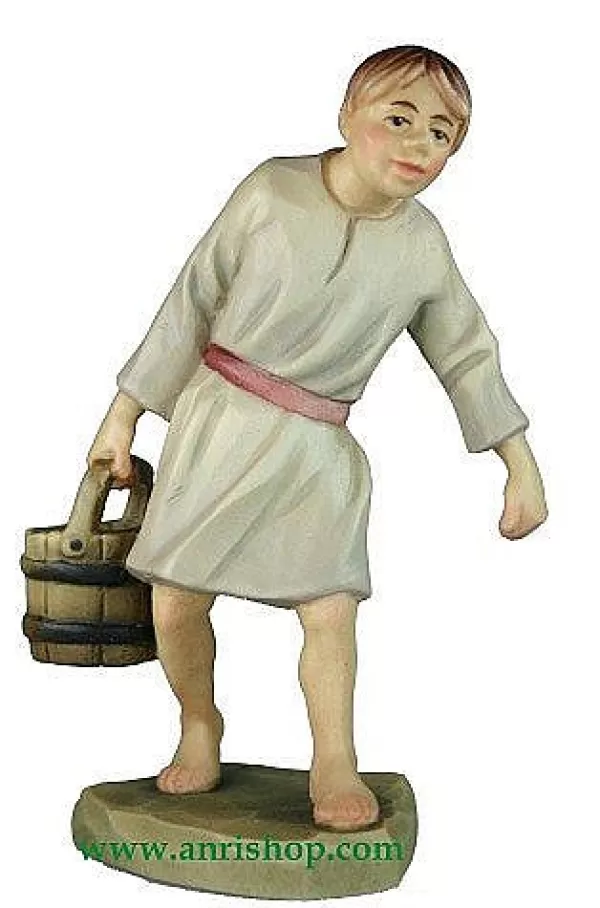 ANRI Woodcarvings Koult - Water Boy Cheap