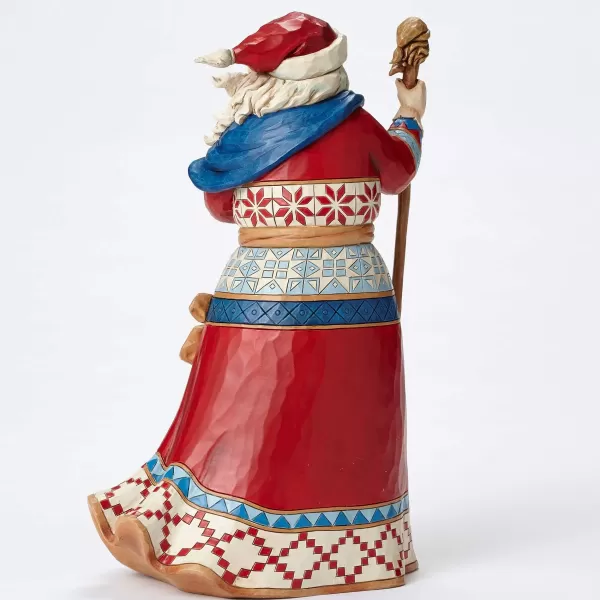 Enesco Lapland Santa W/Red Reindeer Sale