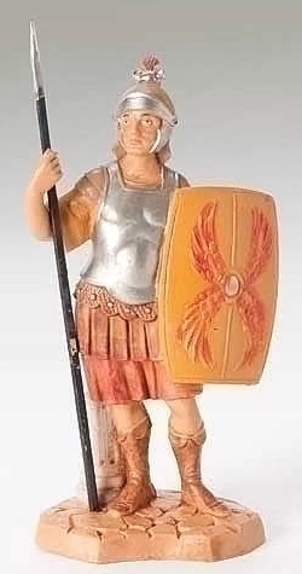 Fontanini Marcus Soldier W/Shield, 5", , 75509 Flash Sale