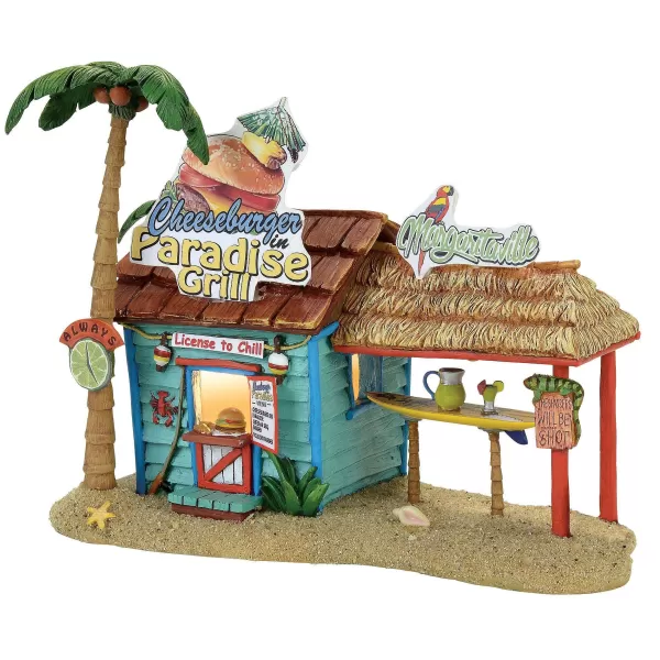 Department 56 Margaritaville Paradise Grill, 4058488 Shop