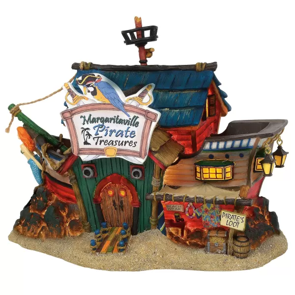 Department 56 Margaritaville, Pirate Treasure, 6003322 Best Sale