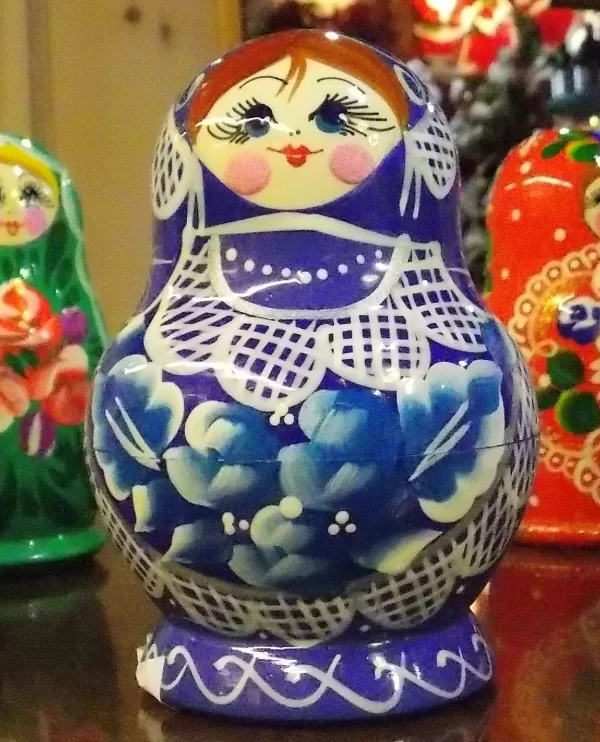 ALSH Matryoshka In Blue Shop