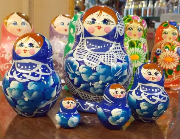 ALSH Matryoshka In Blue Shop