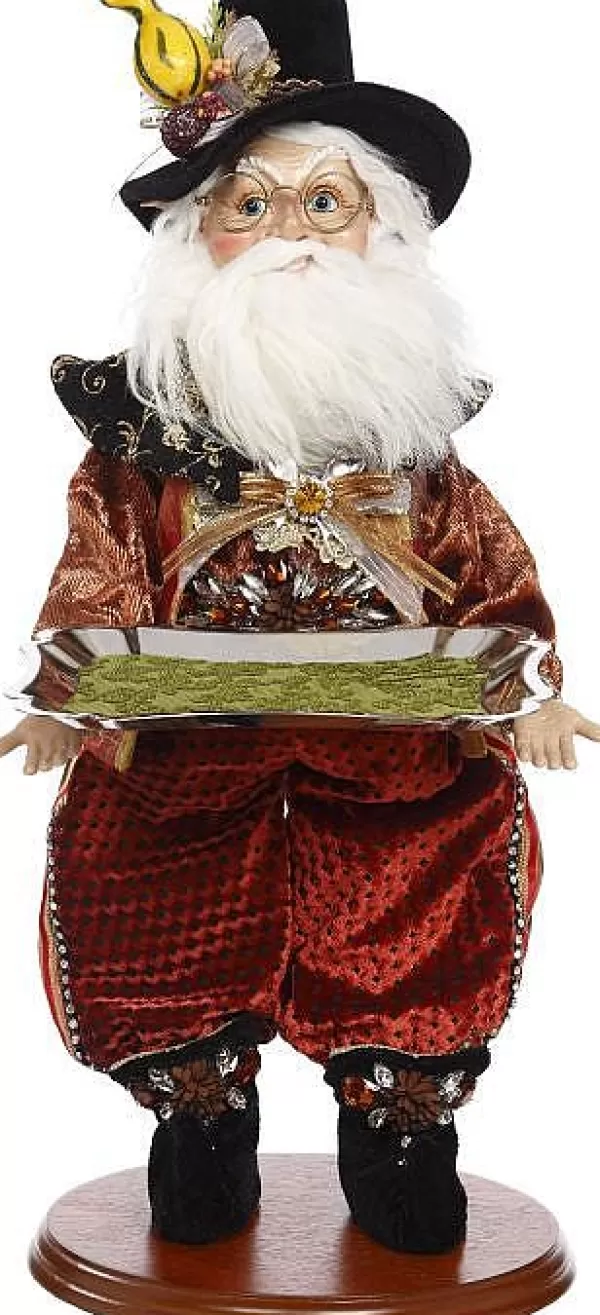 Mark Roberts Mr, Pilgrim Elf W/Platter, 51-05408, Cheap