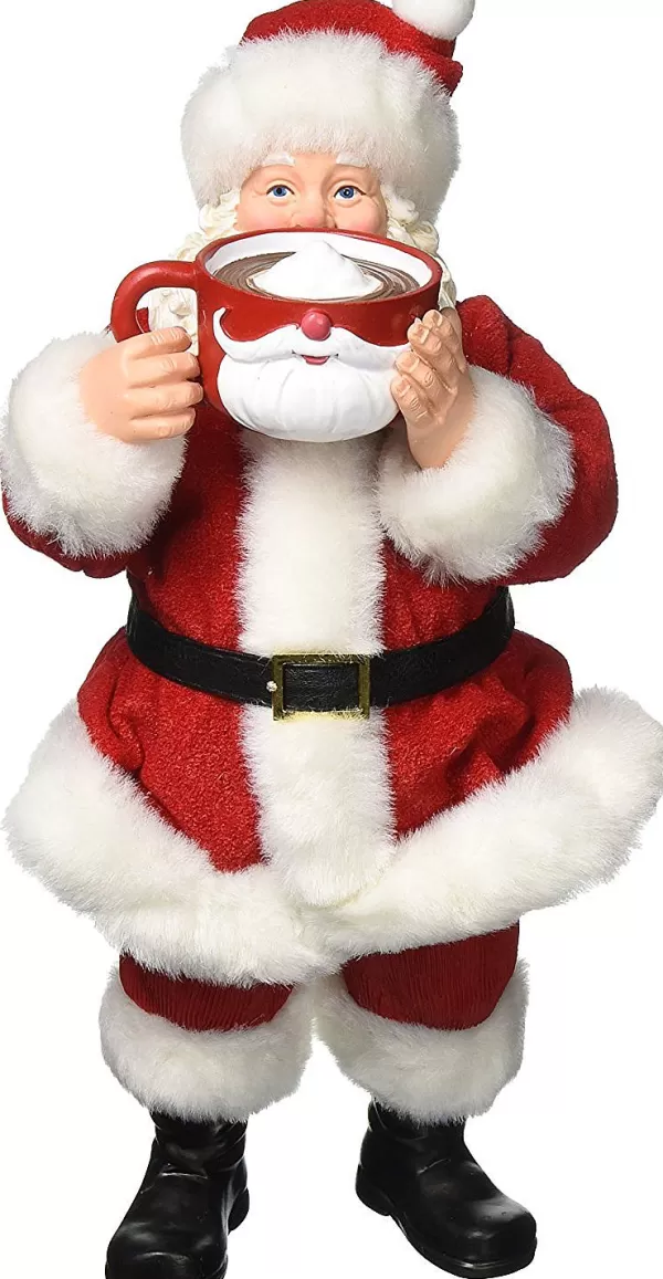 Department 56 Mugstache Santa 11" Discount