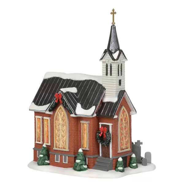 Department 56 Nev, Grace Church, 6003098, New England Village Outlet