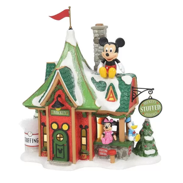 Department 56 Np, Mickey'S Stuffed Animals, 6007614, North Pole Village Cheap