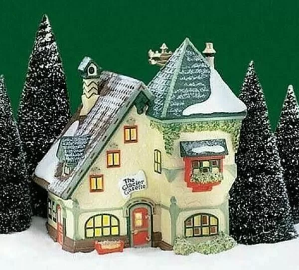 Department 56 Npv, The Glacier Gazette, 56.56394, North Pole Village Flash Sale