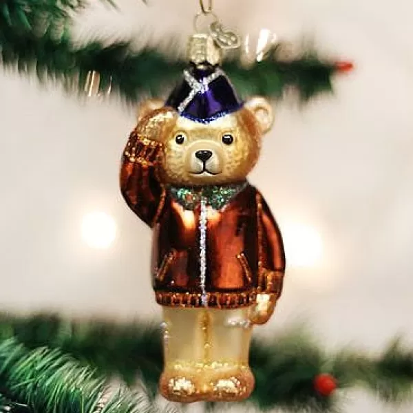 Old World Christmas Owc Air Force Bear Ornament, 12401 Best Sale